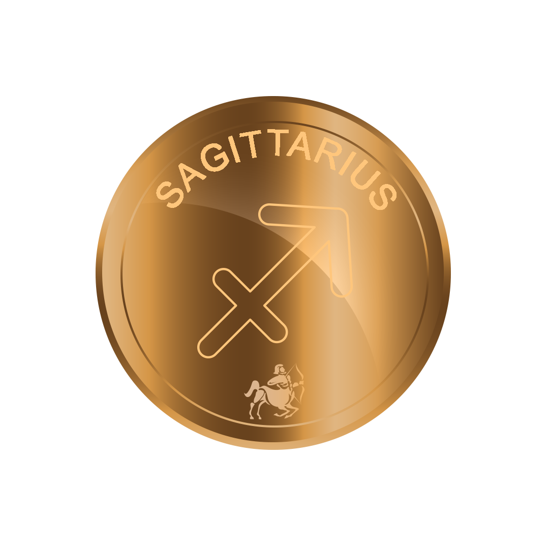 Sagittarius, Sagittarius gold zodiac sign png, Sagittarius gold sign PNG, gold Sagittarius PNG transparent images download